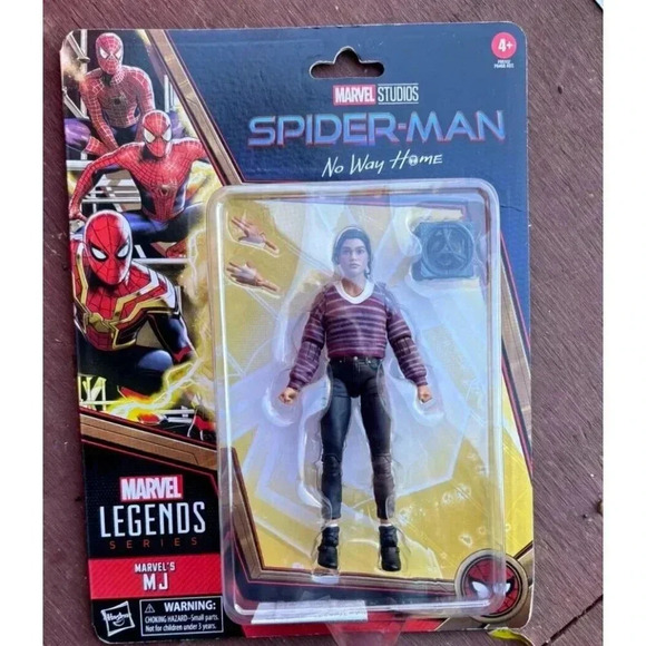 MJ Spider-Man No‎ Way Home RETRO 6" Scale MARVEL LEGENDS Brand NEW - Picture 1 of 2